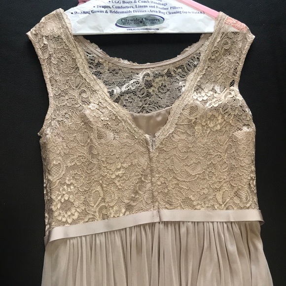 Tan bridesmaids dress - Picture 5 of 6